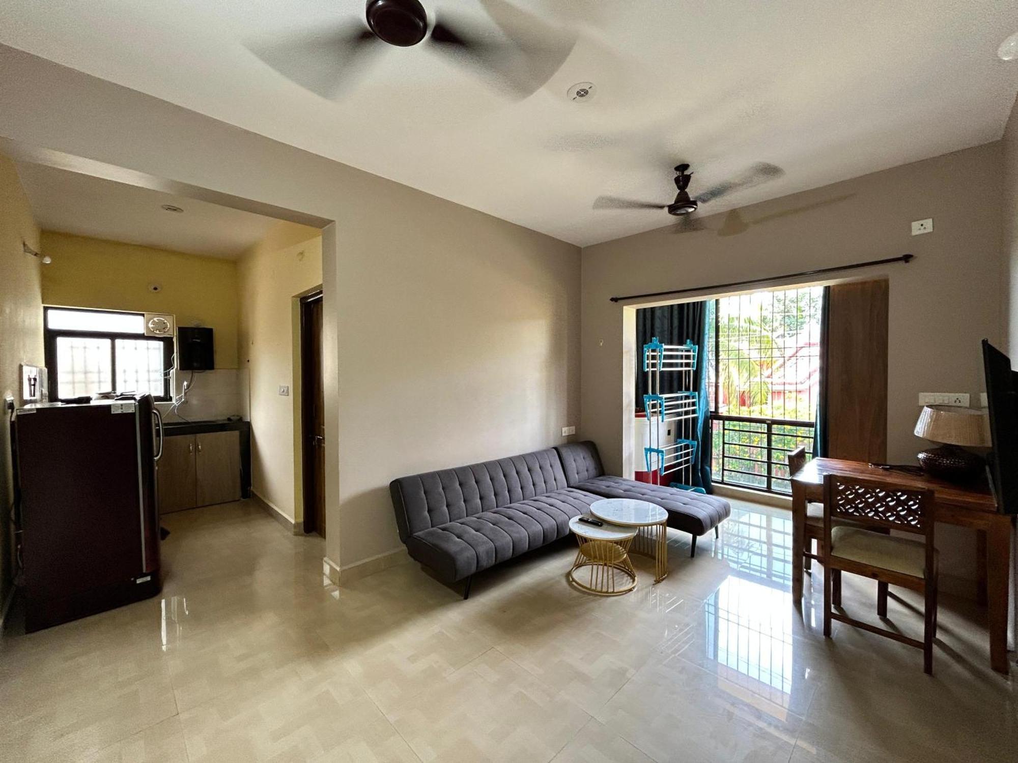 1Bhk Studio Apartment North Goa Mapusa Esterno foto
