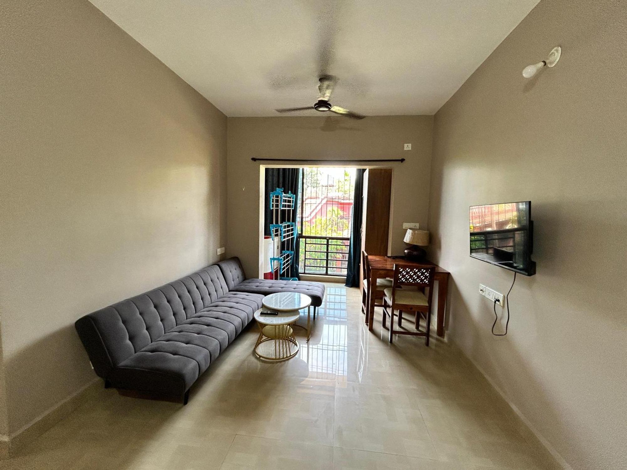 1Bhk Studio Apartment North Goa Mapusa Esterno foto